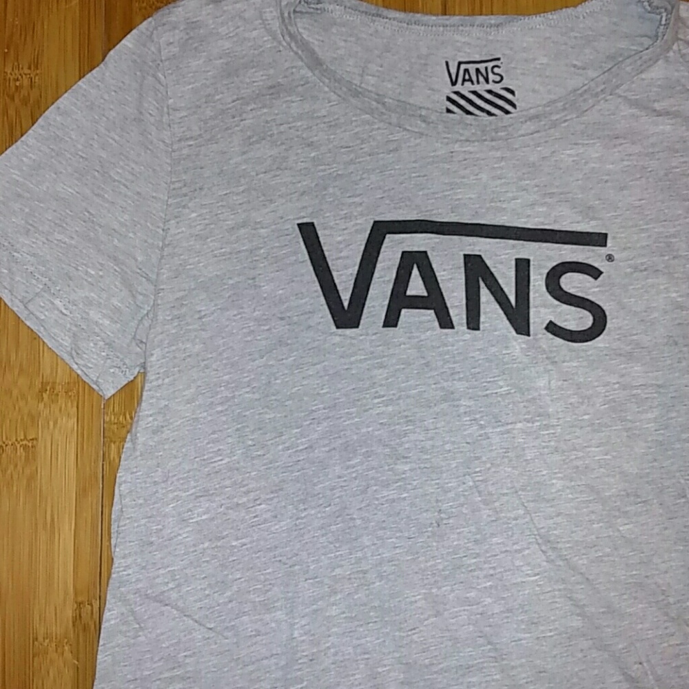 VANS women's grey T-shirt
