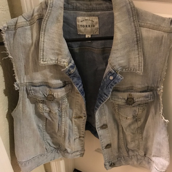 Torrid Jackets & Blazers - Torrid Jean Vest