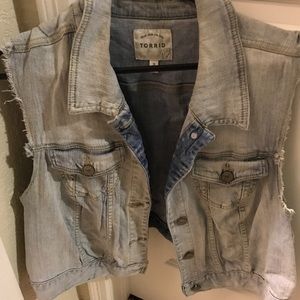 Torrid Jean Vest