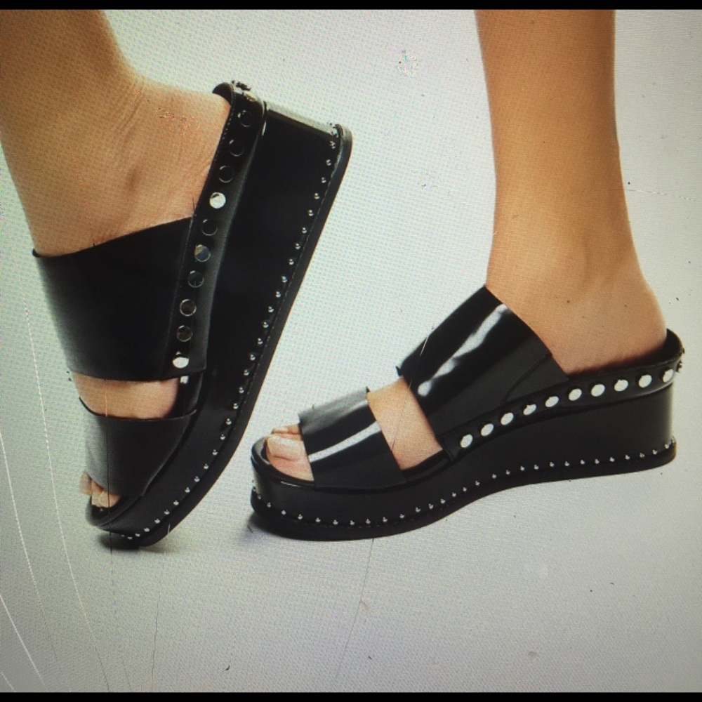 NWT Free People Jeffery Campbell wedge slide