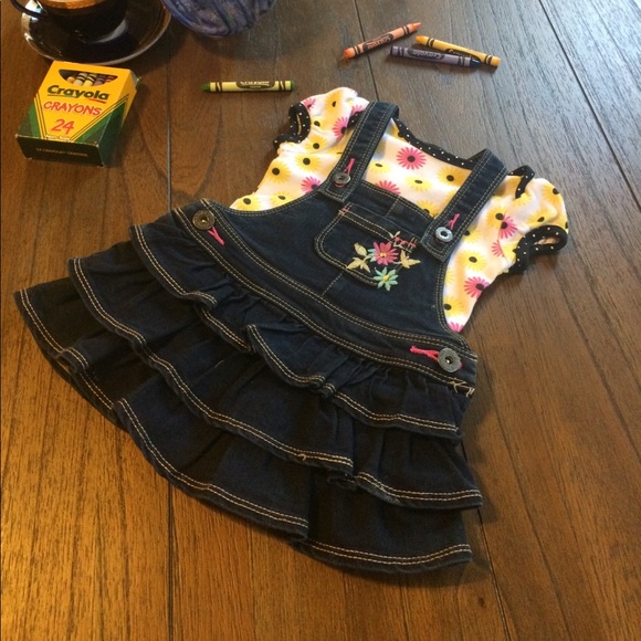 OshKosh B'gosh Other - DARLING Osh Kosh Overall Dress w/BONUS