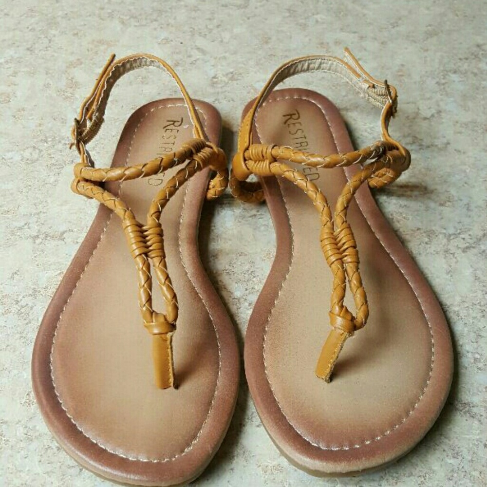 Braided sandals