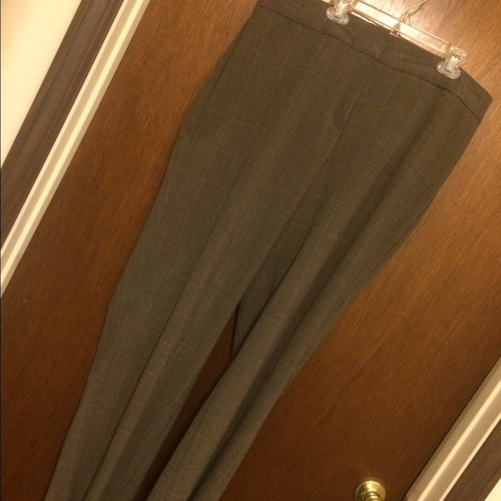 Sz 16 Brown Patterned Dress Pants. Must Bundle💞