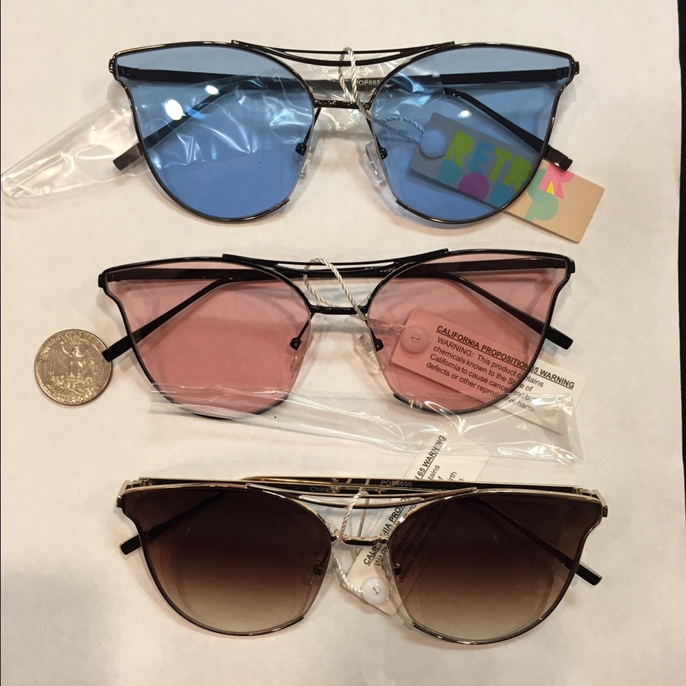 Quay Sheer tint cat eye sunglasses - Picture 2 of 3