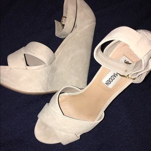 Steve Madden 6 inch Wedges