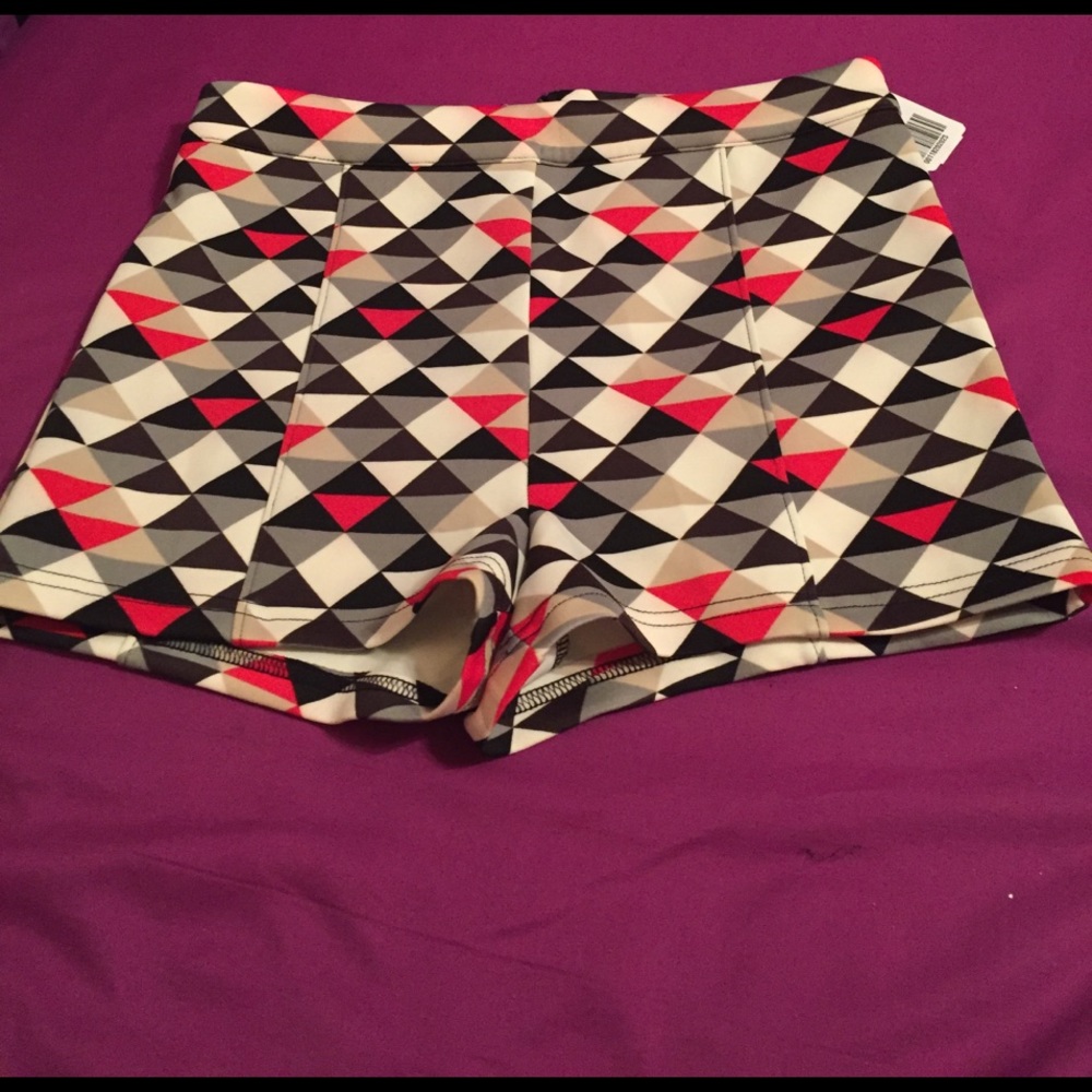 Hight waist stretch shorts