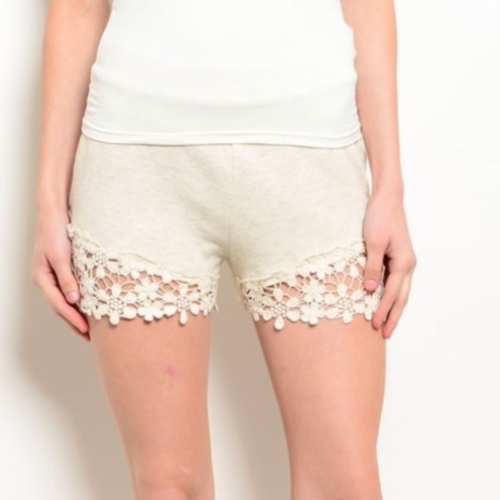 Crochet Lace Shorts