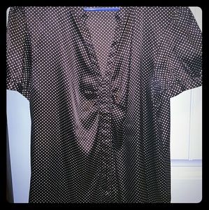 Silk blouse great work work or evening