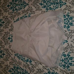 White 3-layer petticoat