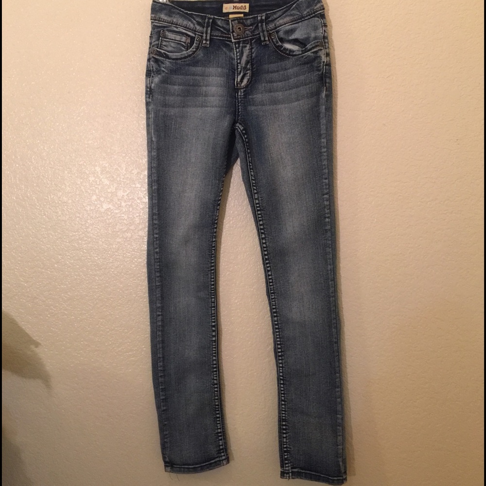 Mudd Brand Jeans Faded Girls Size 12S
