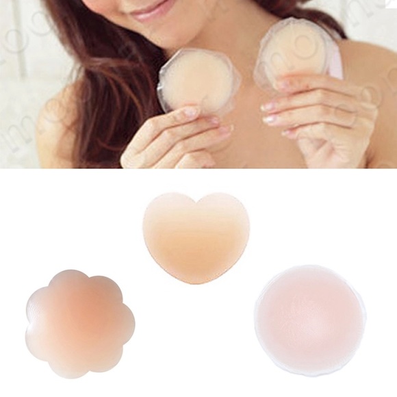 Other - Nude Silicone Nipple Sticky Covers Bra Petals