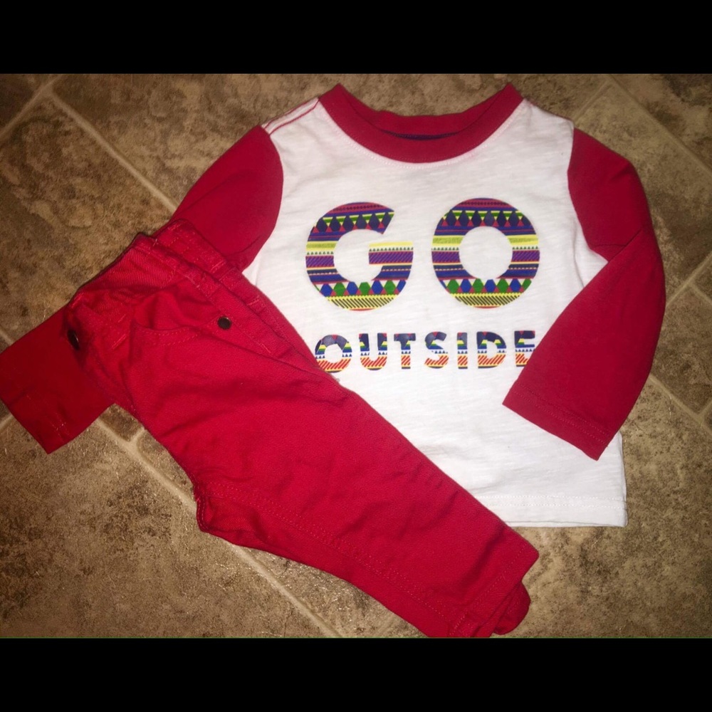Crazy 8 Bundle Rocker Jeans & Tee