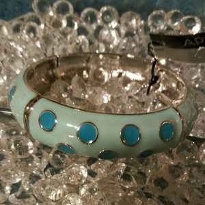 Apt 9 Kohl's Teal bangle bracelet with tags