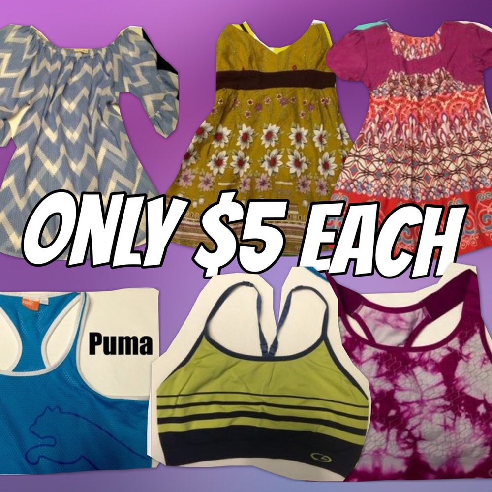New price drops today on tops 💜only $5