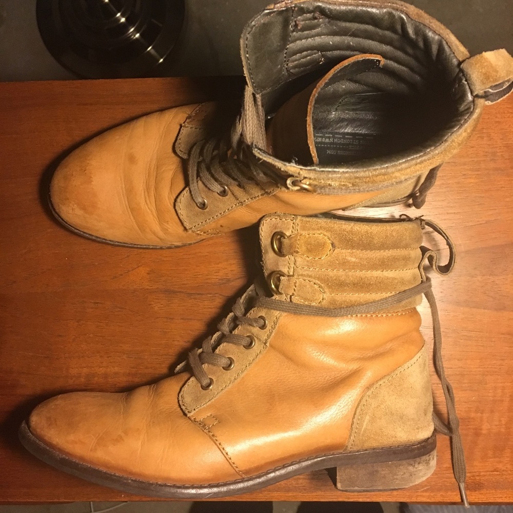 Vintage Bertie leather boots