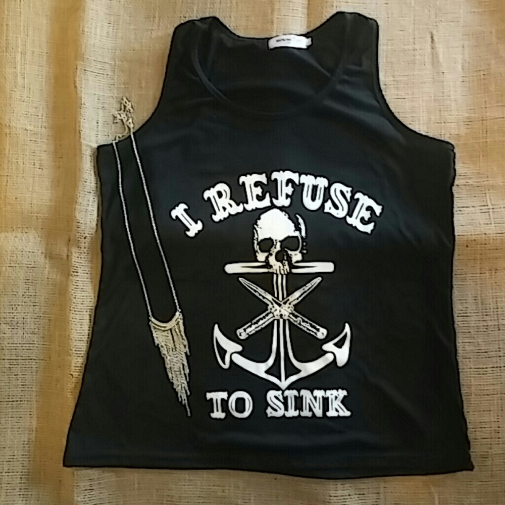 Tank Top - I Refuse To Sink