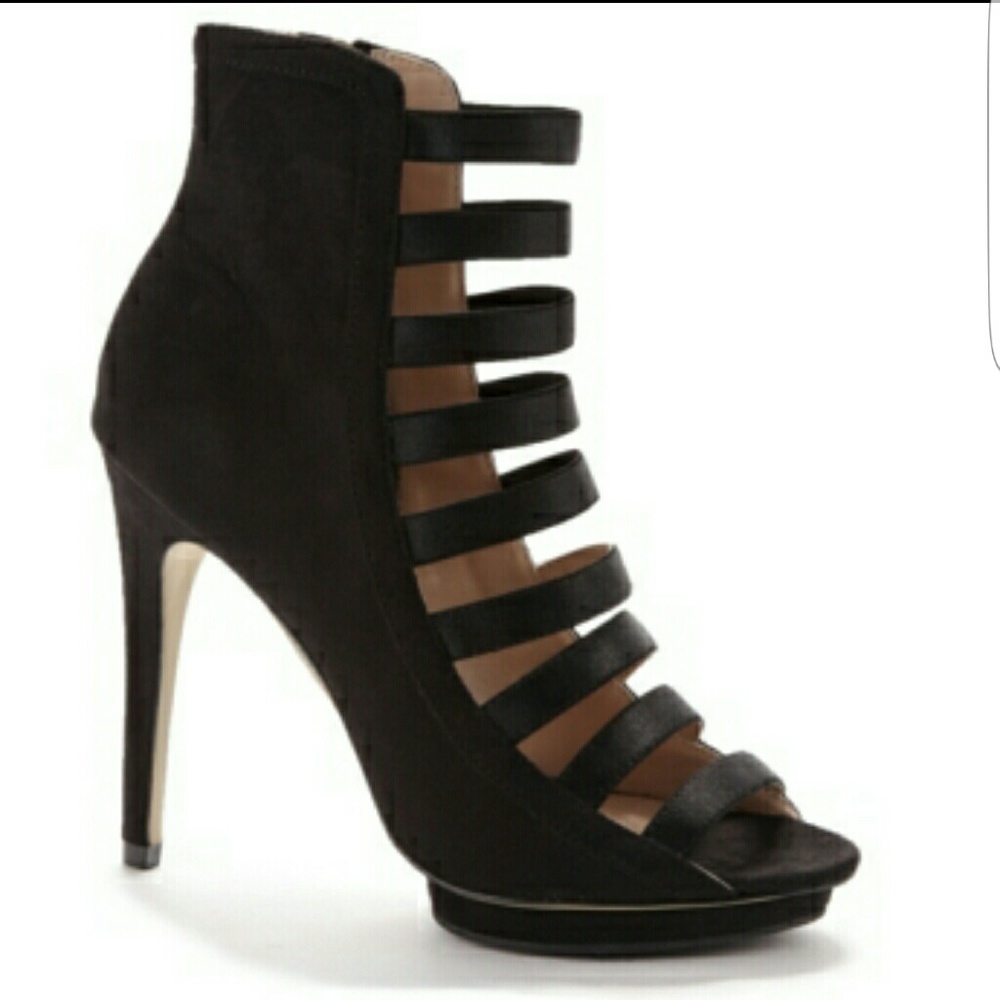 Zigisoho black new heels sz 8