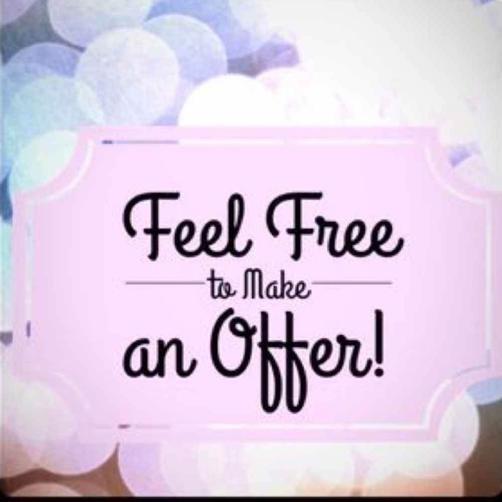 Make an offer or bundle my items for a good deal!