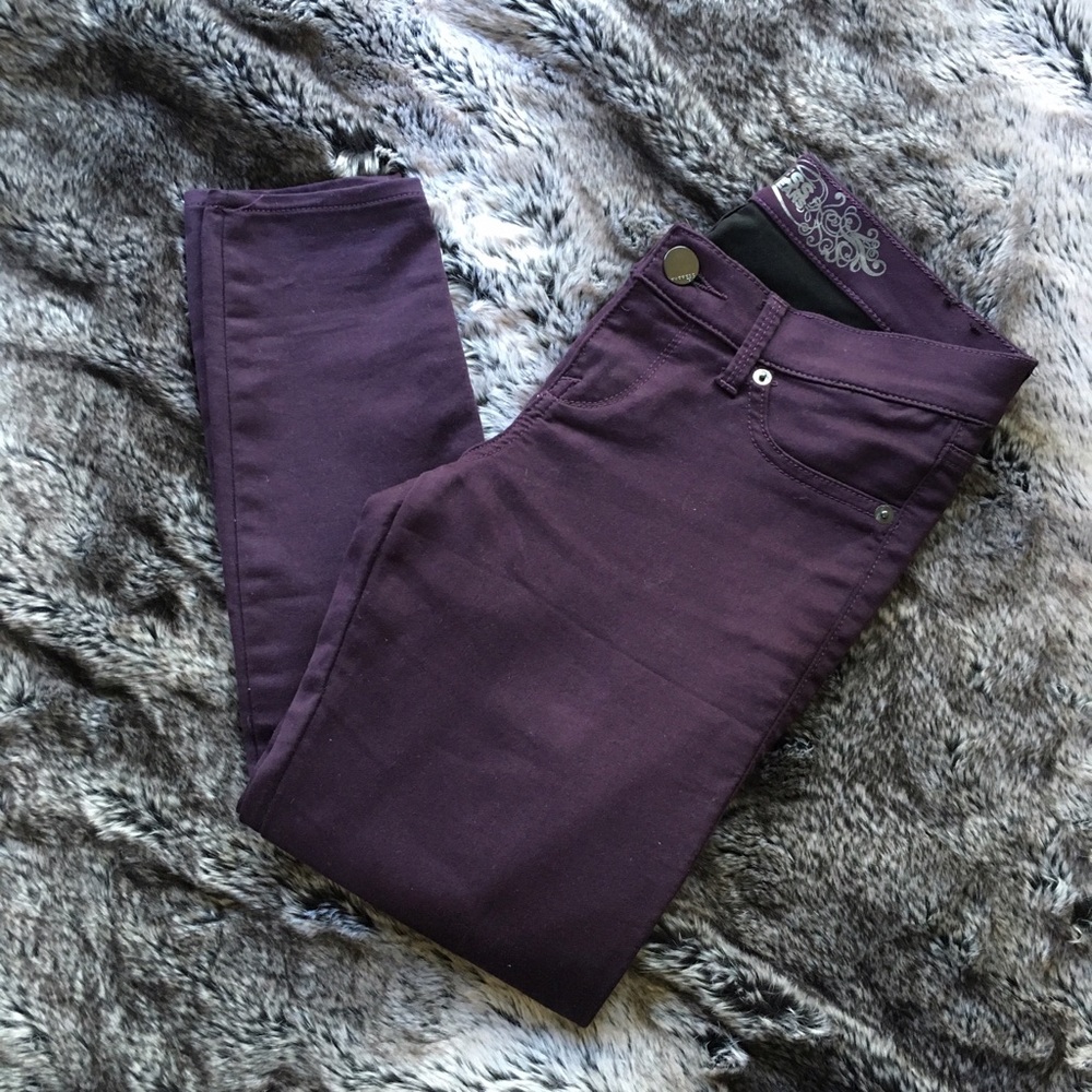 Express Plum Jean Leggings
