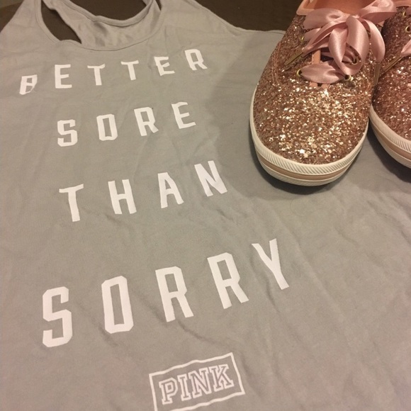 PINK Victoria's Secret Tops - BETTER SORE THAN SORRY! VS PINK TANK 💪🏻✨