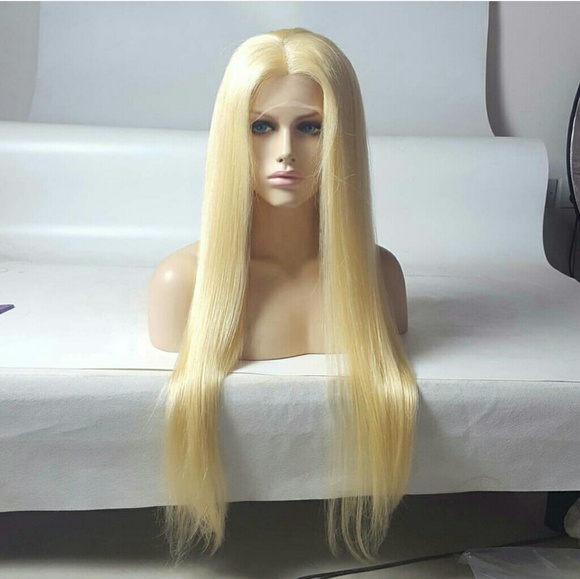 Blonde Human Hair Full Lace Wig