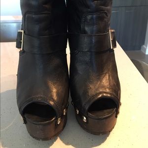 Jimmy Choo Peep Toe Booties