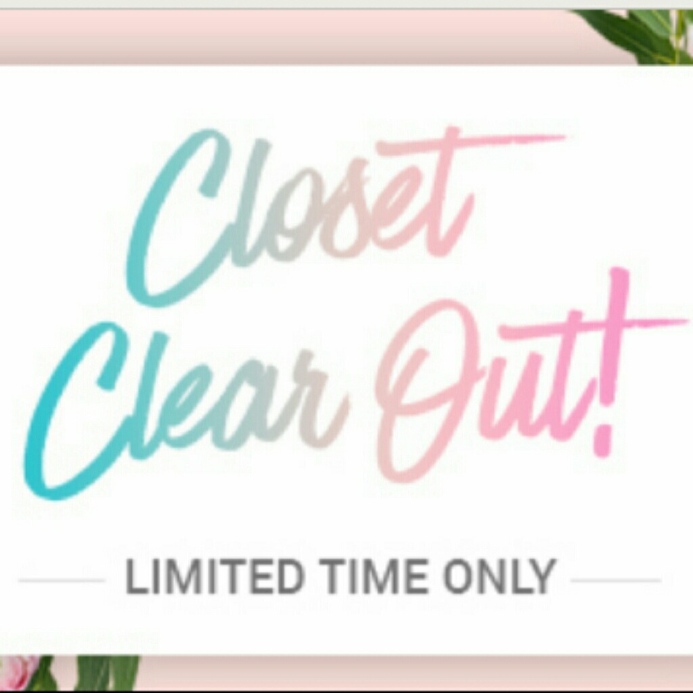 Closet clear out
