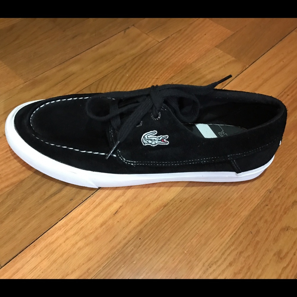 NWOT Lacoste Black Shoes π - Picture 2 of 4