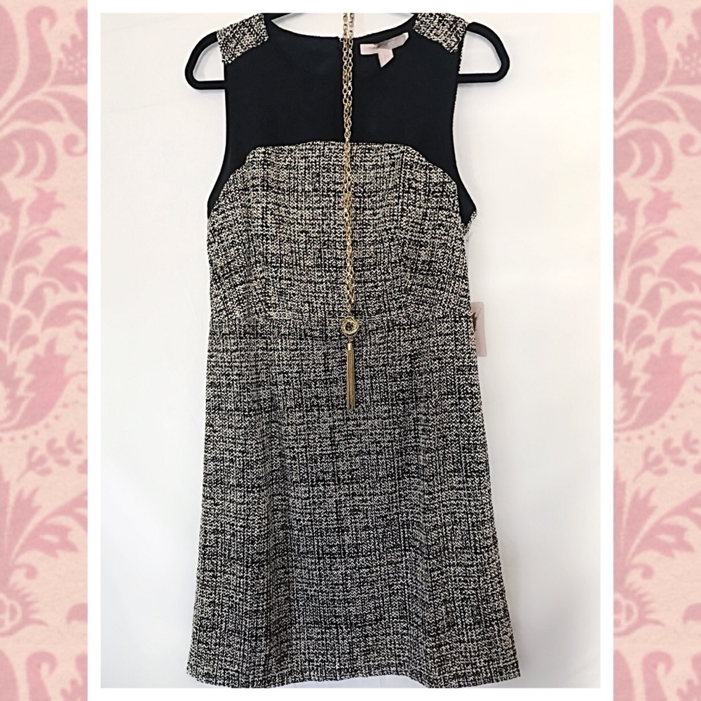 Forever 21 Classic Gray Tweed Sheath Dress, NWT.