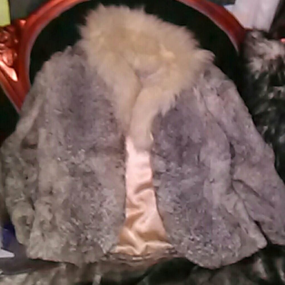 VINTAGE RABBIT FUR