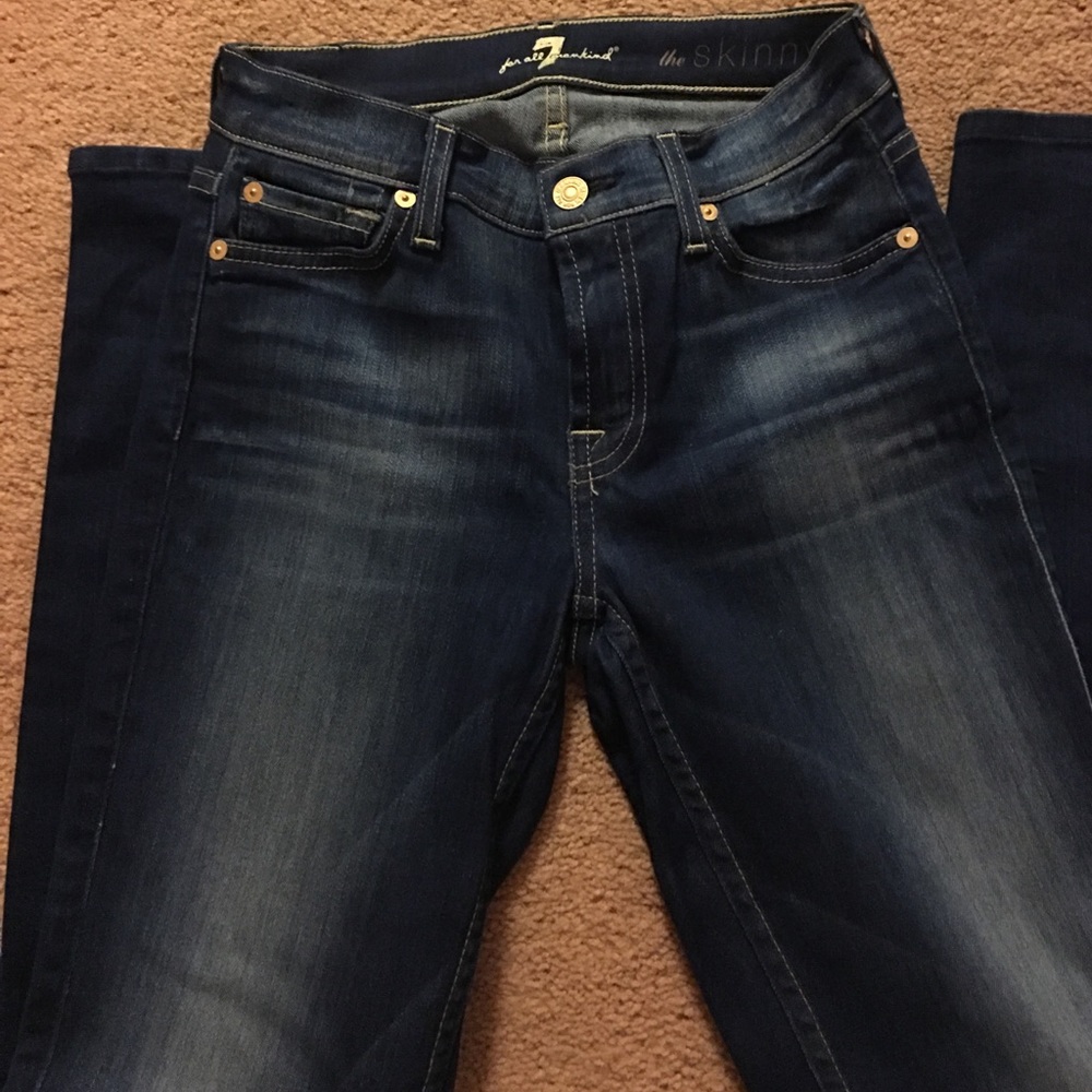 7 for all mankind the skinny jean