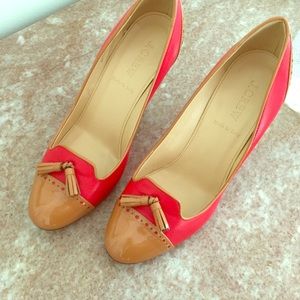 J. Crew Mona Tassel Red Pumps