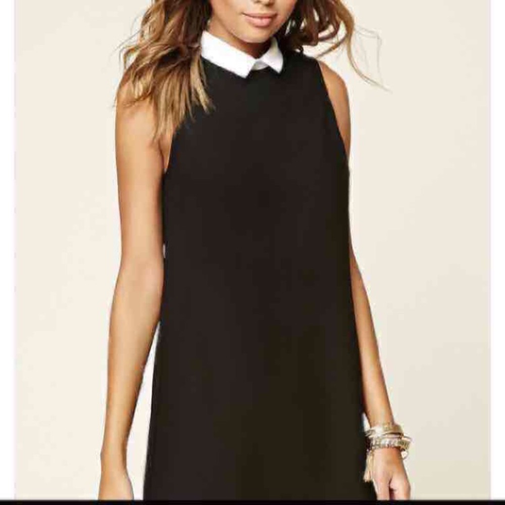 Black & White Collar Dress