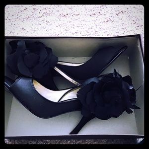 Nina black formal heels