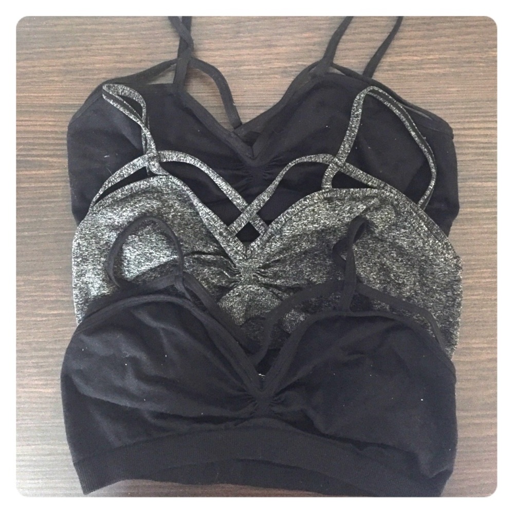 LF Strappy bras (set of 3)