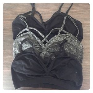 LF Strappy bras (set of 3)