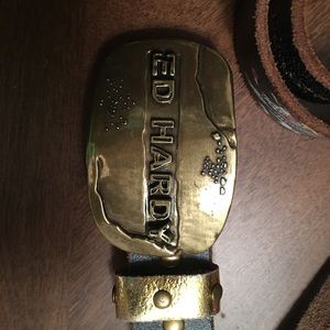 Ed Hardy men's belt
