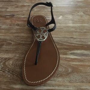 Tory Burch Violet Metallic Sandal