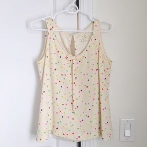 Colorful dot Kate Spade Tank