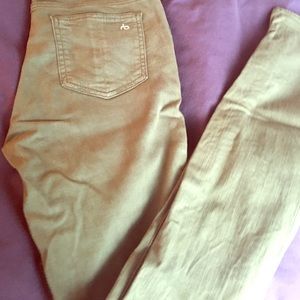 Rag & Bone Olive Stretch Skinny Jean