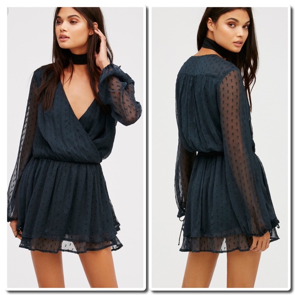 Free People Dahlia Dress Deep Jade - Picture 2 of 5