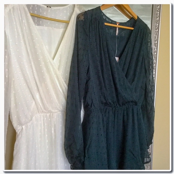 Free People Dahlia Dress Deep Jade - Picture 5 of 5