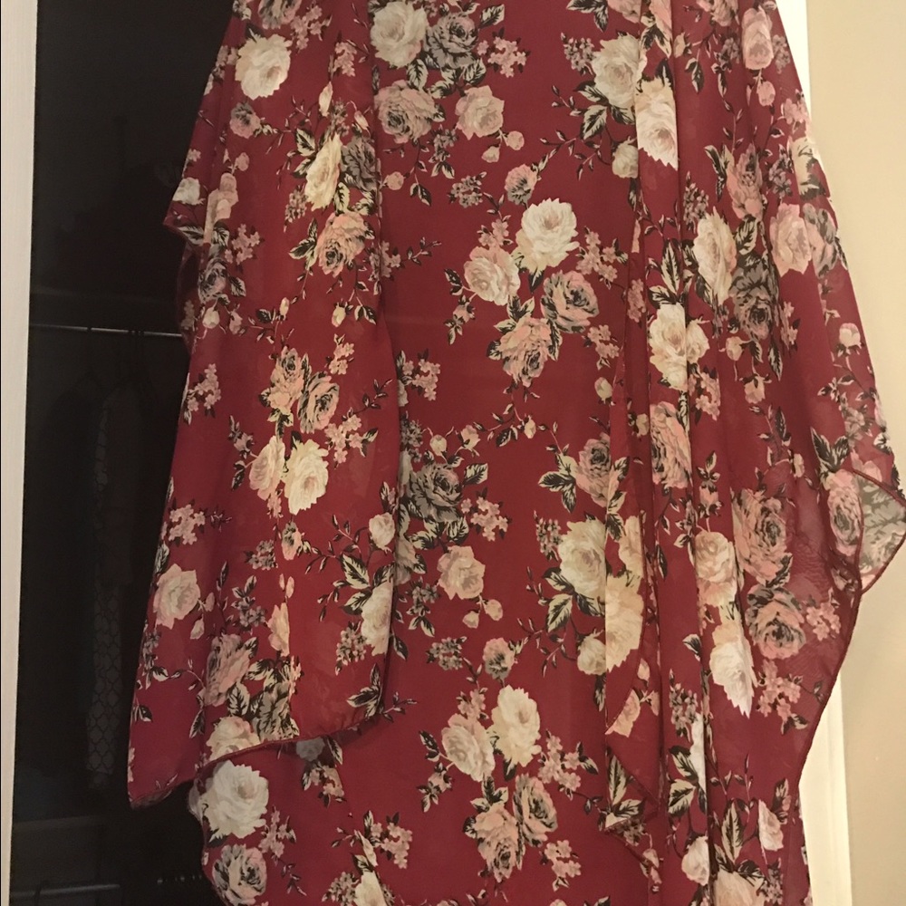 Floral kimono