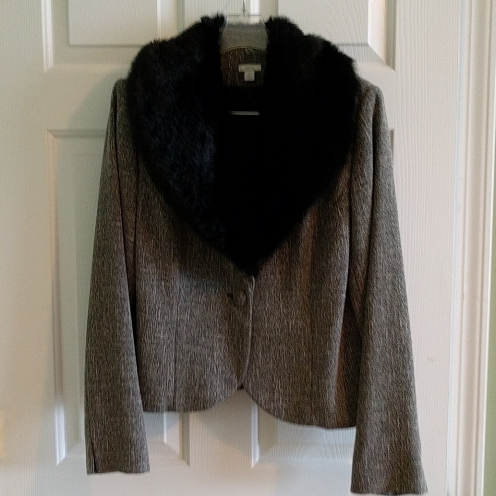 Gray Suit Jacket - image 2