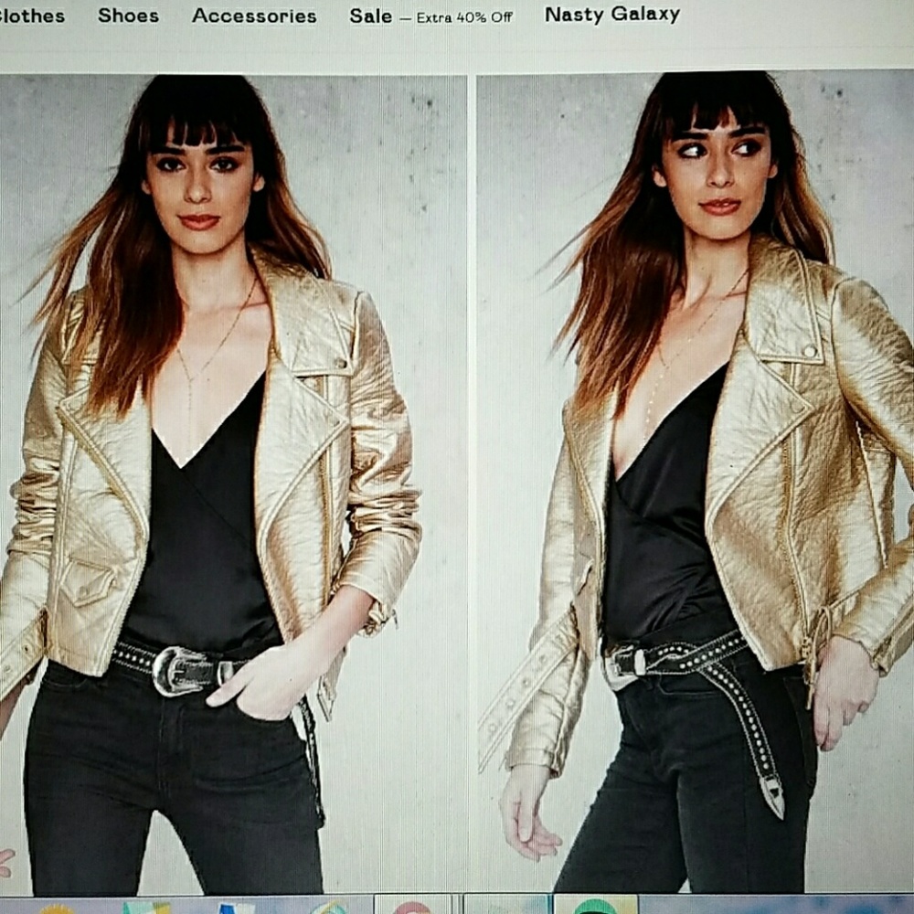 Nasty Gal Show Me the Honey Moto Jacket