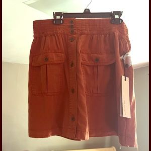 Orange Fall Skirt Size M