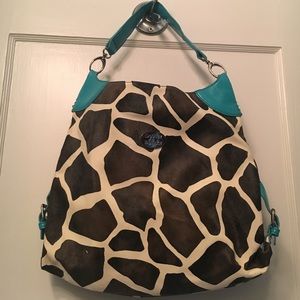 Dooney & Bourke giraffe print purse