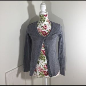 Grey Lacoste Sweater