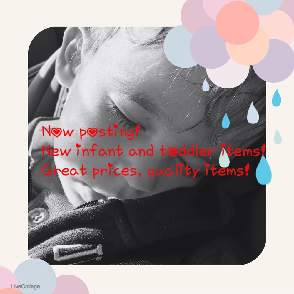 New and gently used baby/toddler items!