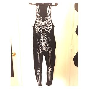 SOLD!!! Iron Fist Skeleton Romper